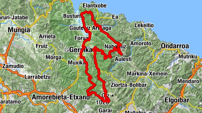 Gernika - Munteigane - Gaztaingoiko - iglesia de San Miguel