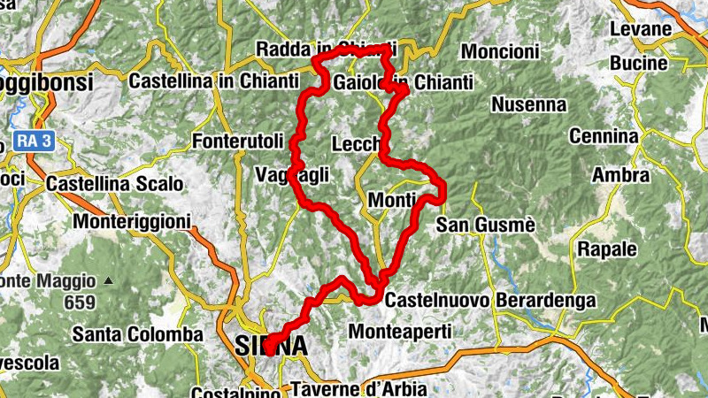 Siena - Pieve di San Giovanni Battista - Monte alla Pianca - Cappella di Santa Maria Maddalena dei Pazzi