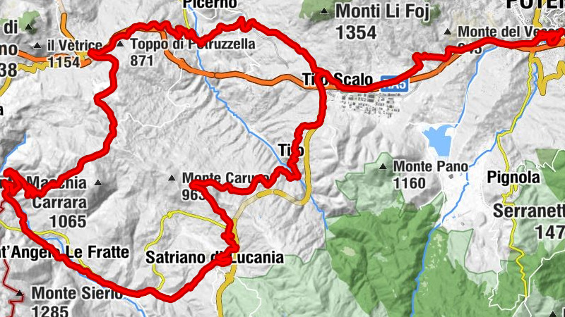 Potenza - Tre Mari - Chiesa dell'Annunziata - Potenza Centrale