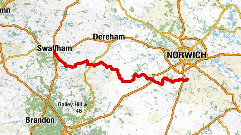 Stoke Holy Cross - Saint Andrew and All Saints - Saint Nicholas - Swaffham