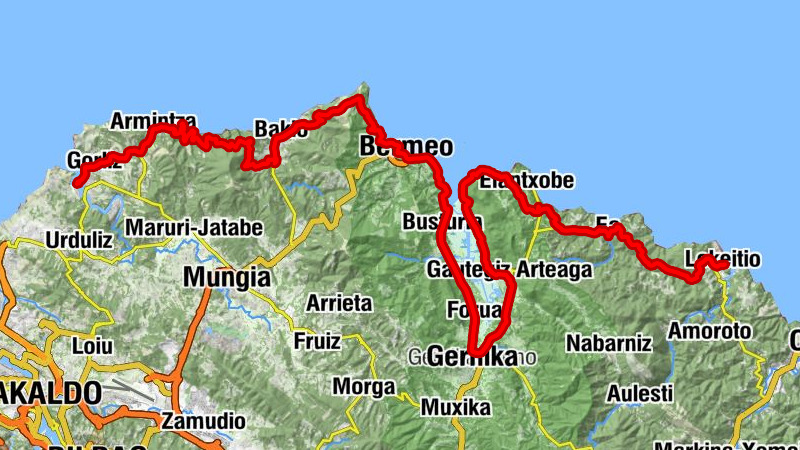 Lekeitio - Gazadikogan - San Pelaio baseliza - Txipio