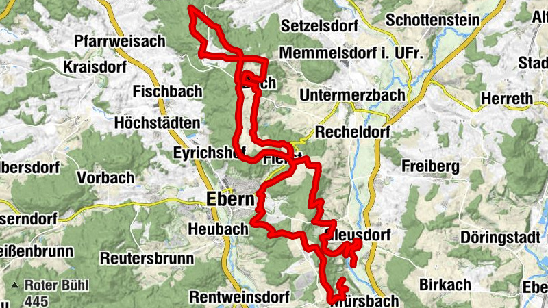 Ebern - Bretzenstein - Busendorf