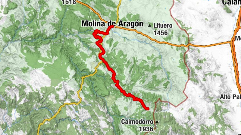 Molina de Aragón - Iglesia de la Asunción - Iglesia de la Nuestra Señora de la Natividad - Orea