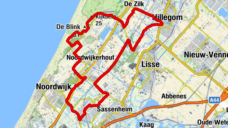 Voorhout - Sint-Bartholomeüskerk - Kijkberg - Heilig Hart van Jezuskerk