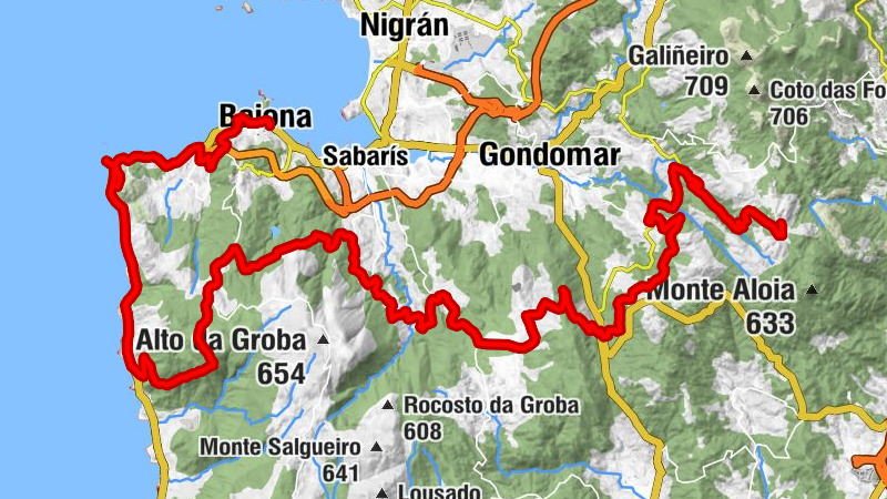 Os Peiraos - Alto da Nueira - Capela de San Cibrán - Restaurante A Lonquexa