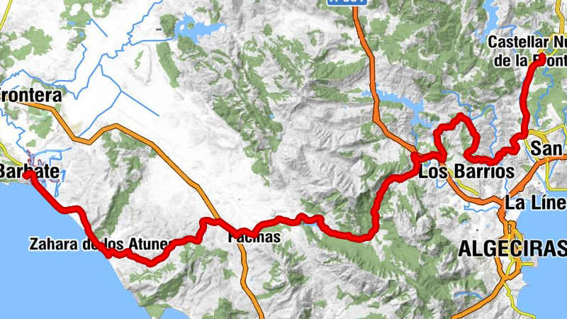 Barbate - Nuestra Señora del Carmen - Puerto de Ojén - El Molino