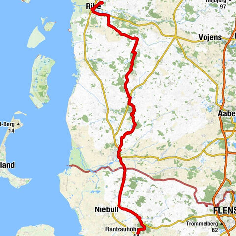 Ribe - Sankt Marien - Rantzauhöhe - Enge-Sande