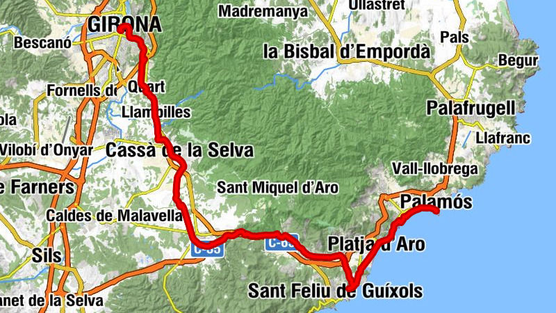 Mirador de la Plaça Murada - Santa Maria del Mar - Sant Jordi de Treumal - Girona