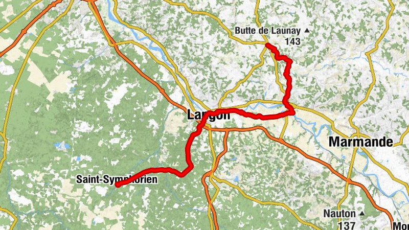 Restaurant des Arcades - Église Notre-Dame - Langon - Saint-Symphorien