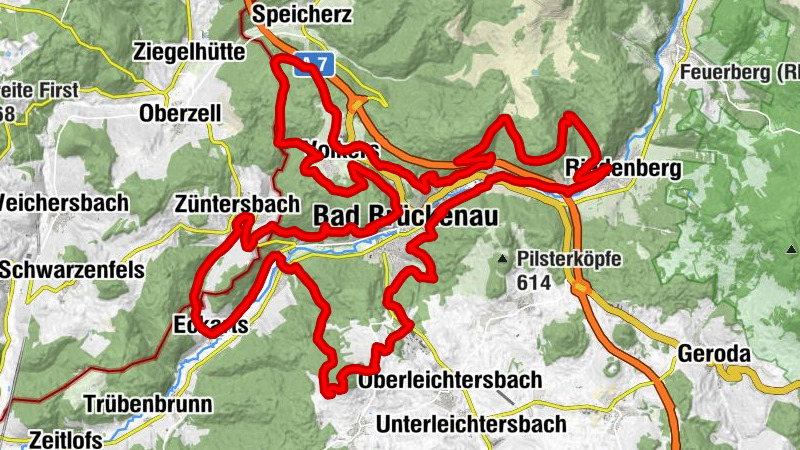 Dreistelz - Gasthaus Breitenbach - Christuskirche - Dreistelzkopf