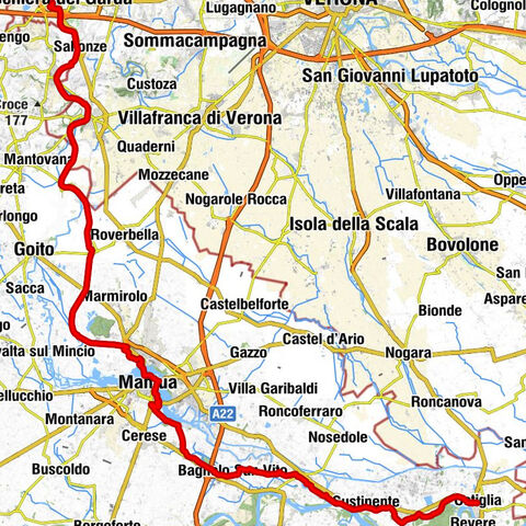 Peschiera del Garda - Speck Stube Valeggio - Chiesa di San Erasmo e Agostino - Ostiglia