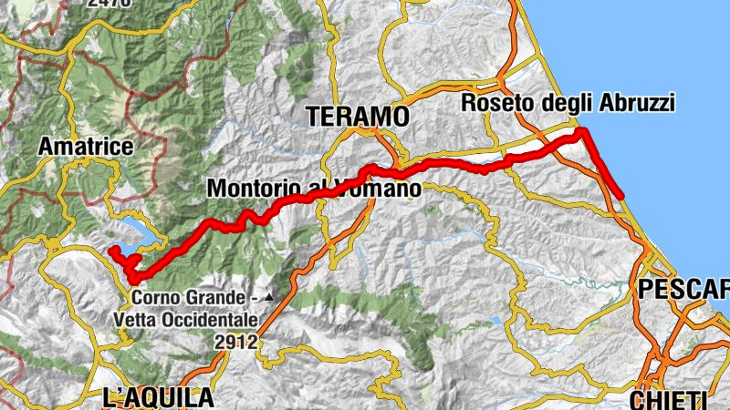 Lido di Itaca - Pineto - Montorio al Vomano - Campotosto
