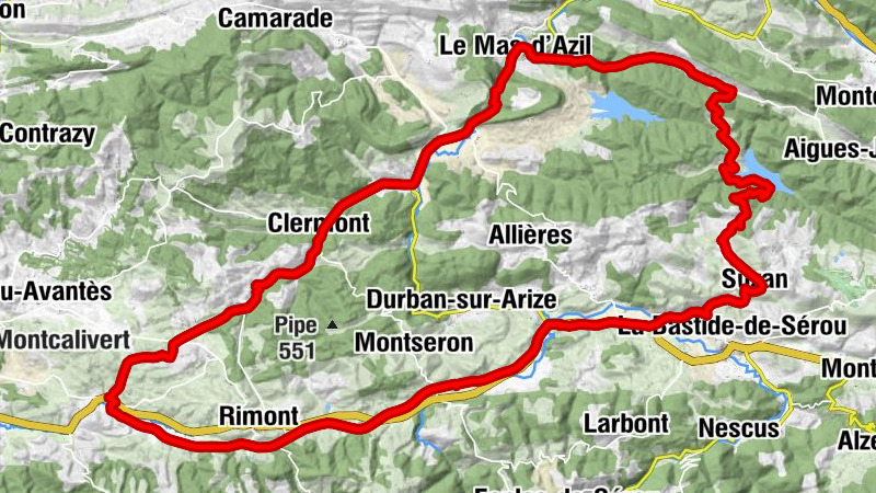 La Baure - Lescure - Castelnau-Durban - Église Saint-Laurent