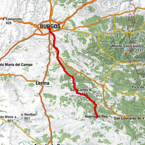 La Herrería - Refugio - Huerta de Rey - Burgos