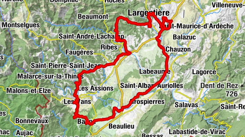 Vinezac - Église Saint-Marc - Église Saint-Pierre - Hôtel restaurant Bastide du Soleil