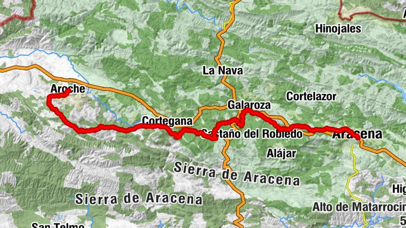 Aracena - Iglesia Parroquial del Espíritu Santo - Puerto de Buenos Aires - Mesón San Mamés