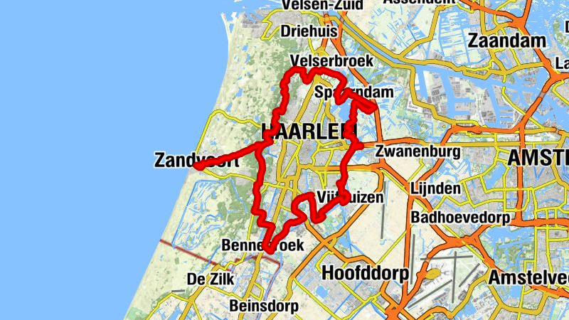 Zandvoort - St. Agathakerk - Kraantje Lek - Oude Kerk