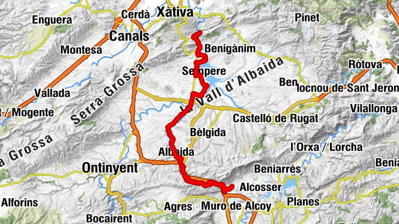 Bellús - Port d'Albaida - Església de Sant Francesc de Pàola - Turballos