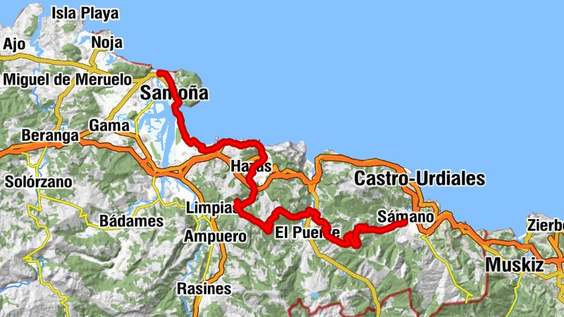 La Terraza - Alto de Guriezo - Monillo - Sámano