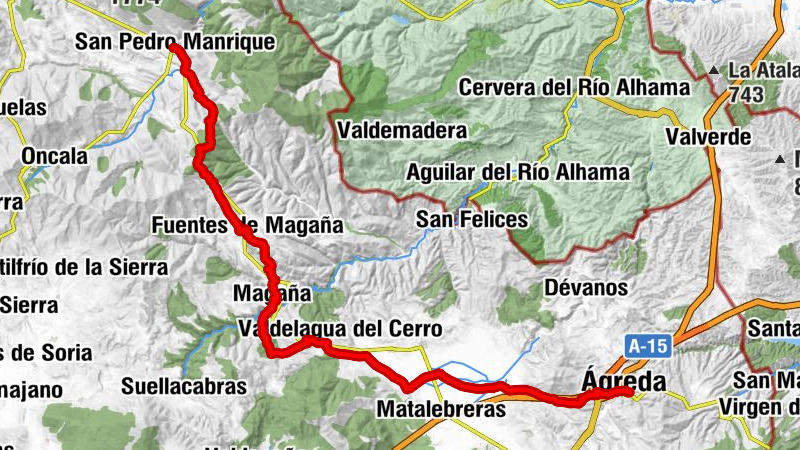 Iglesia de San Miguel Arcángel - Iglesia de Nuestra Señora de la Peña - Iglesia de Nuestra Señora de Yanguas - El Condado del Motores