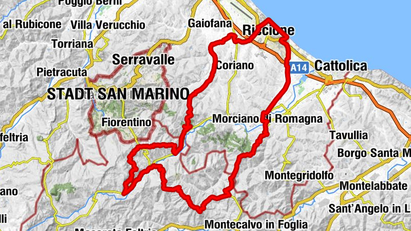 Riccione - Pieve di San Salvatore - Monte Osteriaccia - Chiesa Santa Maria Mater Admirabilis