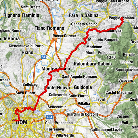 Chiesa di Santa Maria in Transpontina - Parrocchia dei Santi Angeli Custodi - San Sebastiano - Poggio Moiano