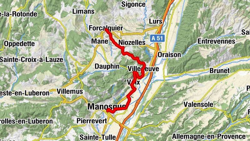 Manosque - Faubourg Saint-Lazare - La Bombardière - Forcalquier