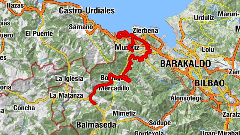 Traslaviña - Abanto y Ciérvana-Abanto Zierbena - Ermita de Nuestra Señora del Socorro - Muskiz