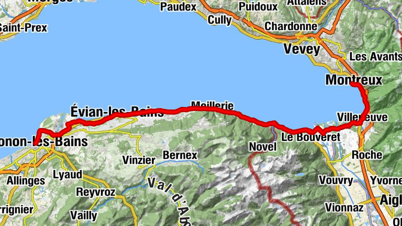 Montreux - Chapelle protestant - Église Notre-Dame du Léman - Rives