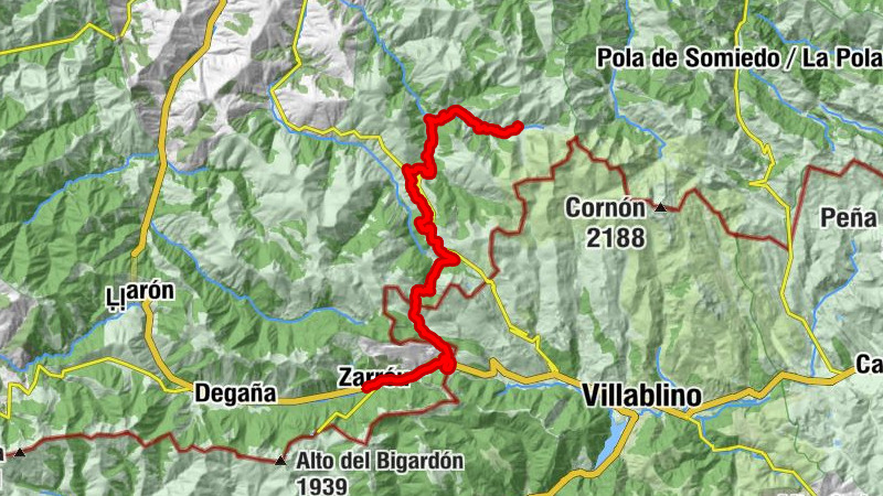 Zarréu - Puerto de Cerredo - Xinestosu