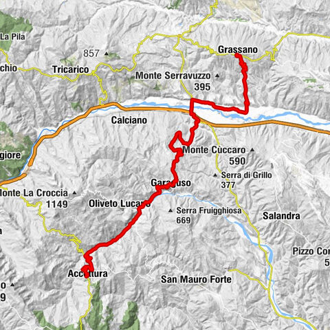 Grassano - Garaguso - Rione Nord - Accettura