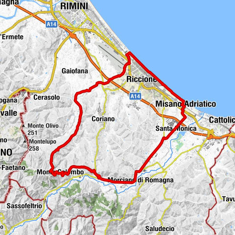 Misano Adriatico - Riccione - Pieve di San Salvatore