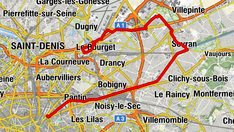 Paris - Restaurant du personnel communal - Église Saint-Martin - Asnières-sur-Seine