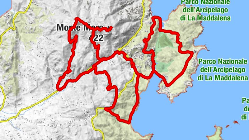 Alzachèna/Arzachena - Monte Moro - White Beach Club - Belvedere