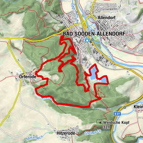 Premiumweg P7 Söder Wald
