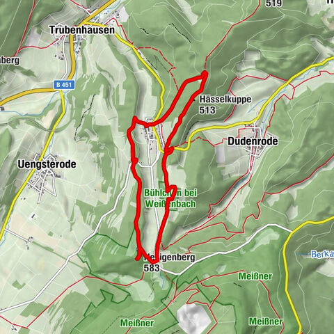 Premiumweg P8 Heiligenberg Bühlchen