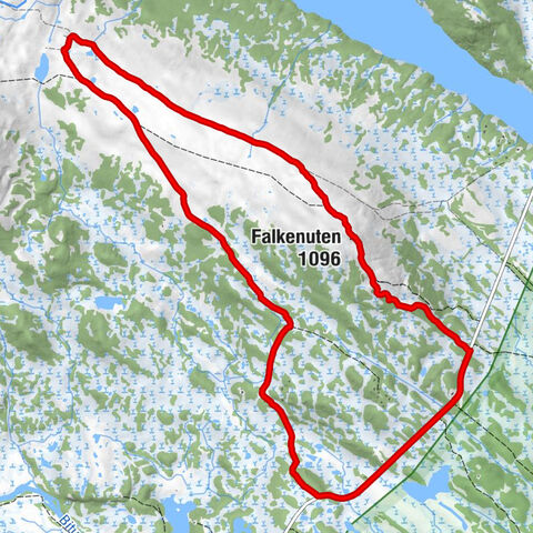 Vinje - Steinstøl - Falkenuten - Løyning