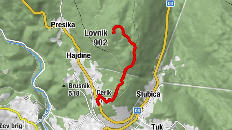 Primorsko-goranska županija - Cerik - Lovnik