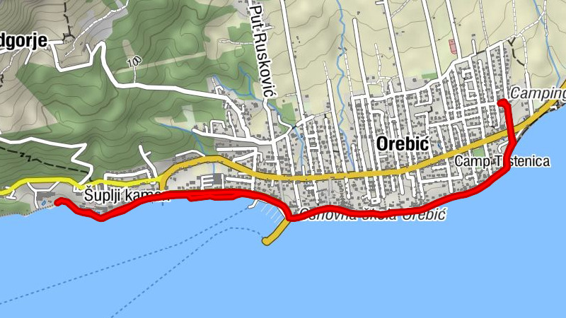 Orebić - crkva sv. Navještenja - Punto Mare