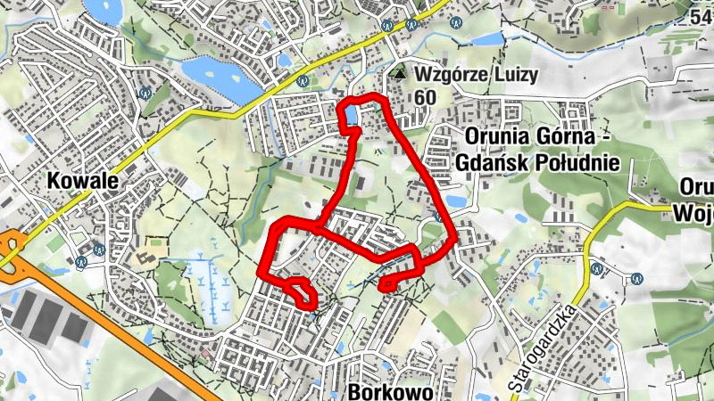 Gdańsk - Kościół pw. Świętego Jana Pawła II - Orunia Górna - Gdańsk Południe