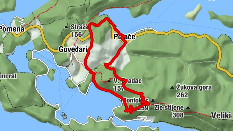 Polače - Montokuc - Goveđari