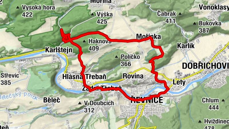 Řevnice - Česká hospoda - svatý Pavel