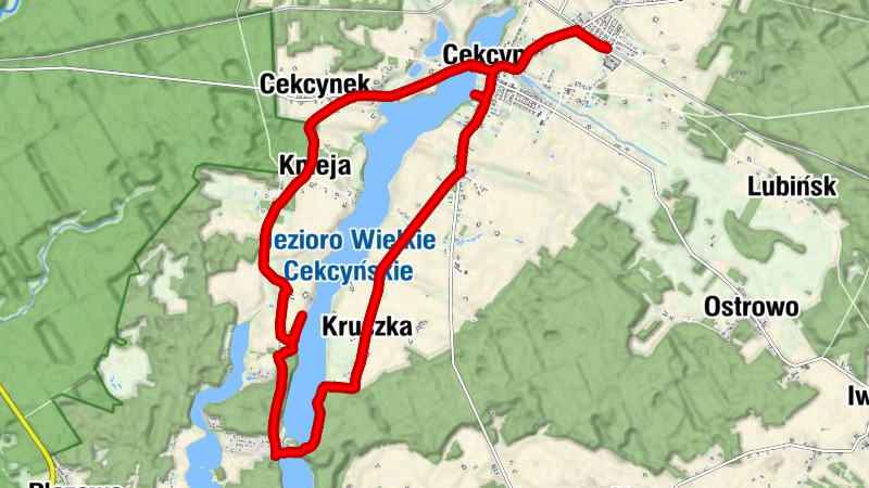 powiat tucholski - Cekcyn - Kościół pw. Podwyższenia Krzyża Świętego - Madera