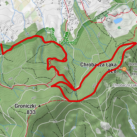 Międzybrodzie Bialskie - Chrobacza Łąka