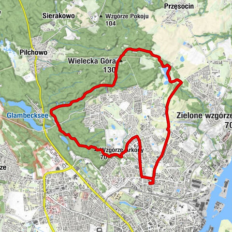 Szczecin - Wielecka Góra - Wzgórze Arkony - Kościół pw. św. Jana Pawła II