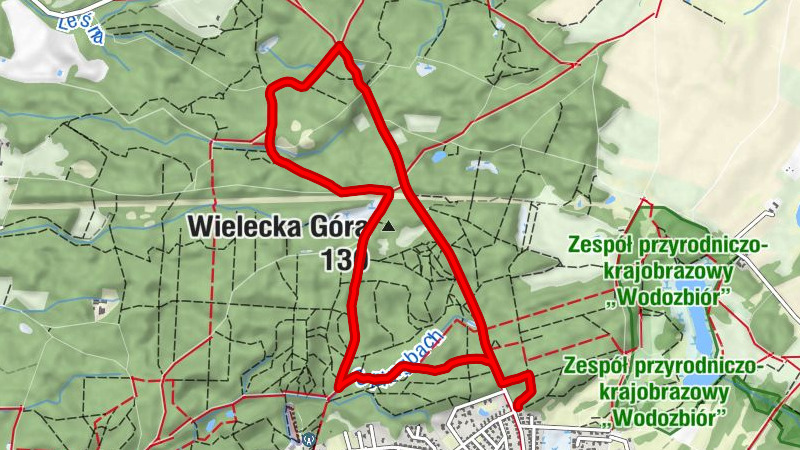 powiat policki - Wielecka Góra