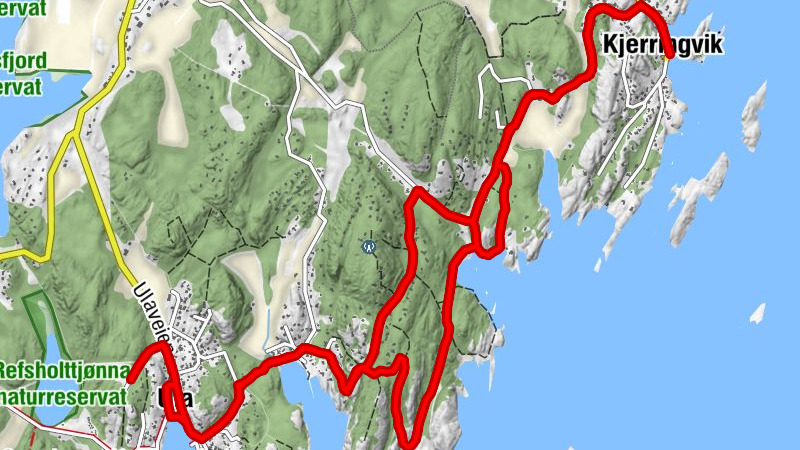 Ula - Kjerringvik - Kjerringviken - Ranvika