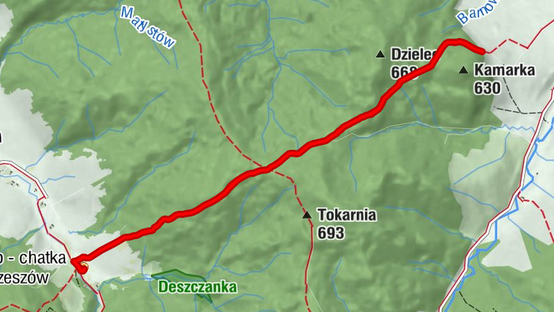 Schronisko - chatka SKPB Rzeszów