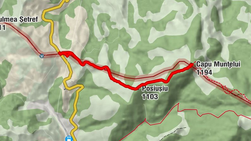 Săcel - Posiușiu - Capu Munțelui