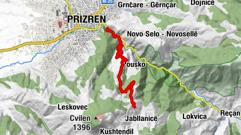 Prizren - Pousko - Komuna e Prizrenit / Opština Prizren / Prizren Belediyesi